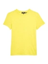 Theory Tiny Tee Organic Cotton Crewneck In Bright Lime