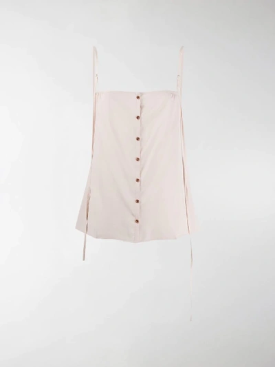 Lemaire Caraco Top In Pink