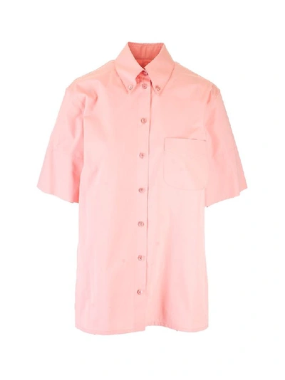 Ferragamo Salvatore  Women's Pink Cotton Shirt