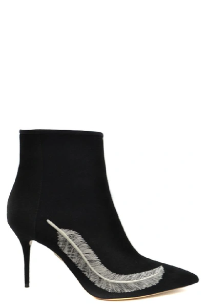 Charlotte Olympia Silvia 85 Boots In Black