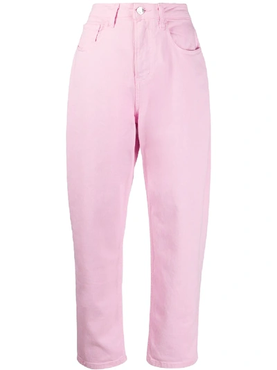 Ireneisgood Jeans Mit Hohem Bund In Pink