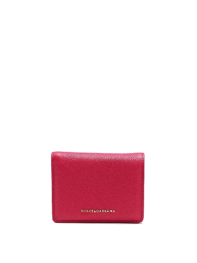 Dolce & Gabbana Bifold Wallet In Fucshia In Fuchsia