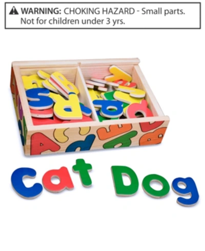 Melissa & Doug Toy, Magnetic Wooden Alphabet In No Color