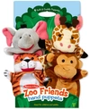 Melissa & Doug Kids' Zoo Friends Hand Puppets Set In No Color