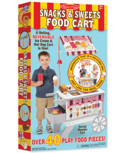Melissa & Doug Kids' Snacks & Sweets Food Cart In No Color