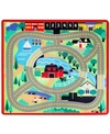 MELISSA & DOUG KIDS' ROUND THE TOWN ROAD RUG PLAYMAT