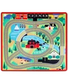 Melissa & Doug Kids' Round The Town Road Rug Playmat In No Color