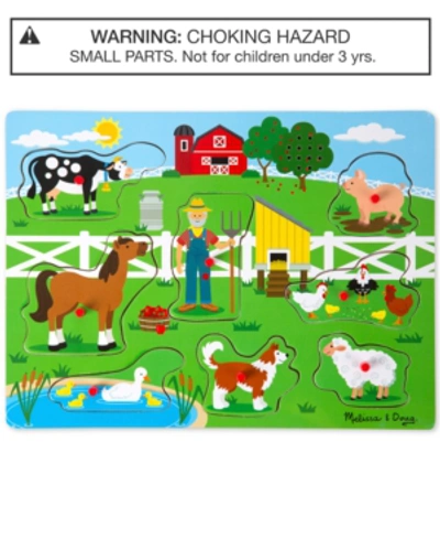 Melissa & Doug Kids'  Old Macdonald's Farm Sound Puzzle