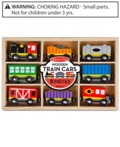 Melissa & Doug Wooden Train Cars & Pieces