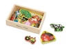 MELISSA & DOUG WOODEN FARM MAGNETS