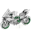 Fascinations Iconx 3d Metal Model Kit - Kawasaki Ninja H2r In No Color