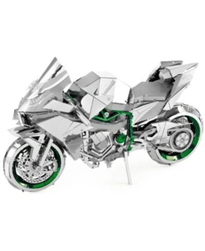 Fascinations Iconx 3d Metal Model Kit - Kawasaki Ninja H2r In No Color