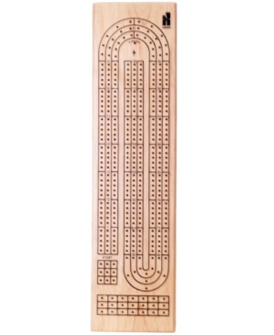 John N. Hansen Co. Cribbage - Triple Track In No Color