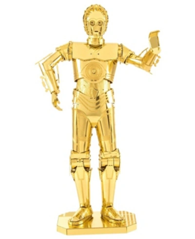 Fascinations Metal Earth 3d Metal Model Kit - Star Wars Episode 7 C-3po In No Color