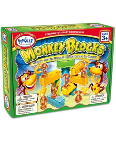 Popular Playthings Monkey Blocks