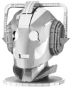 Fascinations Metal Earth 3d Metal Model Kit - Dr. Who Cyberman Head In No Color