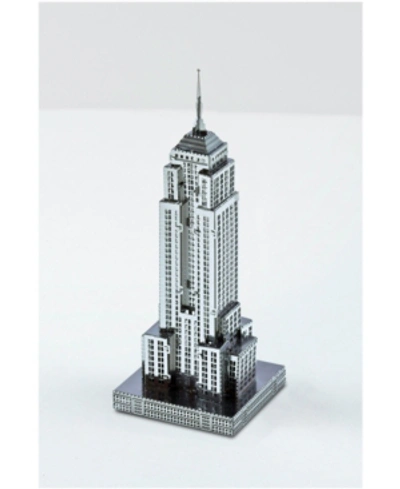 Fascinations Metal Earth 3d Metal Model Kit - Empire State Building In No Color