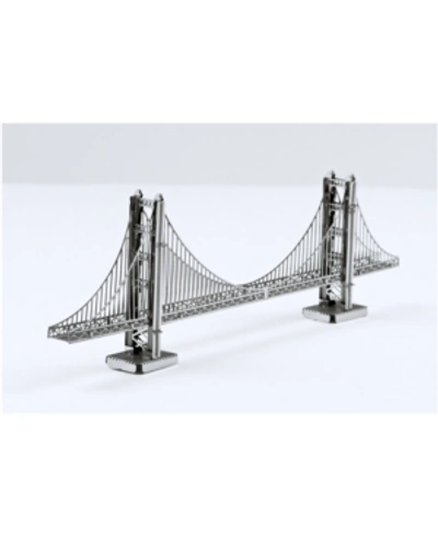 Fascinations Metal Earth 3d Metal Model Kit - Golden Gate Bridge In No Color