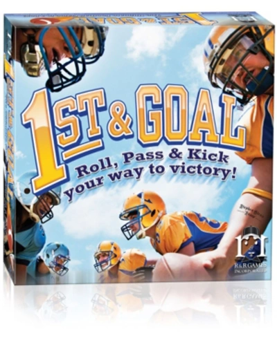 R & R Games 1st And Goal Football Board Game- Roll, Pass And Kick Your Way To Victory!