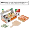 Melissa & Doug Top & Bake Pizza Counter Play Set - Ages 3+ In Multi