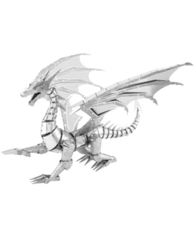 Fascinations Iconx 3d Metal Model Kit - Silver Dragon In No Color