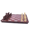 JOHN N. HANSEN CO. WOOD MAGNETIC CHESS SET