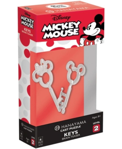 Areyougame Hanayama Level 2 Cast Puzzle - Disney Mickey Mouse- Mickey Or Minnie Keys In No Color