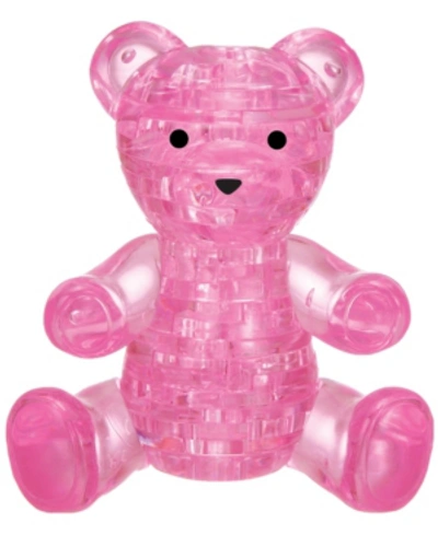 Bepuzzled 3d Crystal Puzzle-teddy Bear Pink - 41 Pcs In No Color