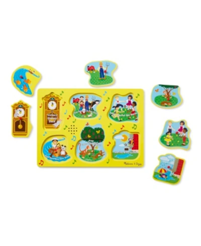 Melissa & Doug Melissa And Doug Nursery Rhymes 1 - Sound Puzzle In No Color