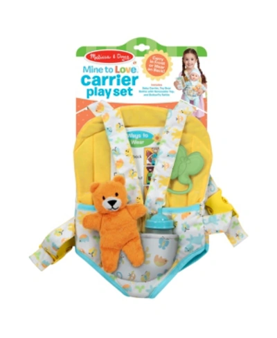 Melissa & Doug Kids' Melissa And Doug Mine To Love Carrier Play Set In No Color