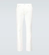 Polo Ralph Lauren Slim-fit Stretch-cotton Jeans In White