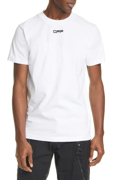 Off-white Caravaggio Arrows-print Oversized T-shirt In White