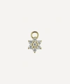 MARIA TASH 18CT 5.5MM DIAMOND FLOWER CHARM,000708415