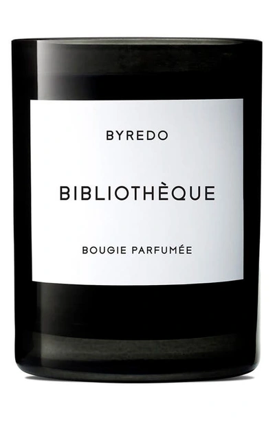 Byredo Bibliothèque Scented Candle, 240g In Black