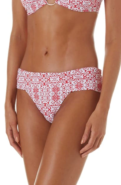 Melissa Odabash Brussels Bikini Bottoms In Amalfi Red