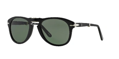 Persol Steve Mcqueen Pilot Frame Sunglasses In Green