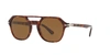 Persol Brown Round Mens Sunglasses Po3206s 24/57 51 In Polarized Brown