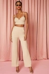 Superdown Gabriella Pant Set In Toast