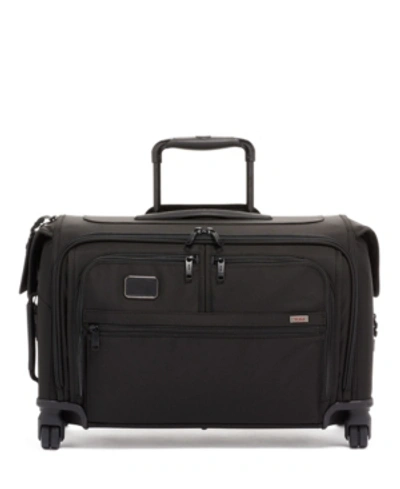 Tumi Alpha 3 Garment 4 Wheeled Carry-on Garment Bag In Black