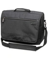 Samsonite Modern Utility 16.5" Messenger Bag In Charcoal Heather