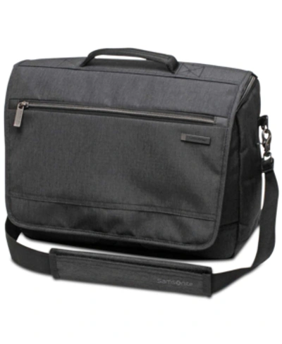 Samsonite Modern Utility 16.5" Messenger Bag In Charcoal Heather