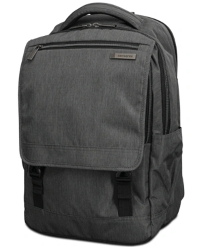 Samsonite Modern Utility 17.7" Paracycle Backpack In Charcoal Heather