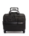 Tumi Deluxe 4 Wheeled Laptop Case Briefcase In Black