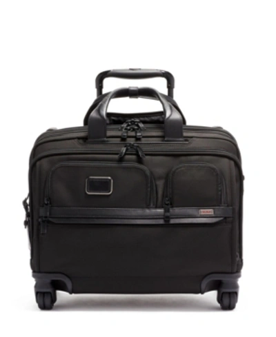 TUMI ALPHA 3 DELUXE 4 WHEELED LAPTOP CASE BRIEF