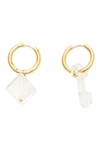 TIMELESS PEARLY MISMATCHED EARRINGS,11383153