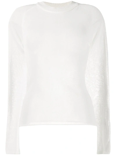 Our Legacy Round-neck Jumper In Neutrals