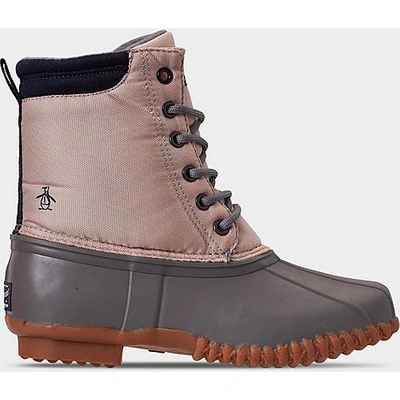 Original Penguin Girls' Big Kids' Addison Duck Boots In Brown