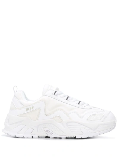 Msgm Vortex Low-top Trainers In White