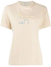 MAISON KITSUNÉ SHORT SLEEVE RAINBOW FOX T-SHIRT