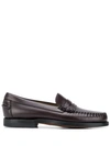Sebago Classic Leather Mocassin In Brown